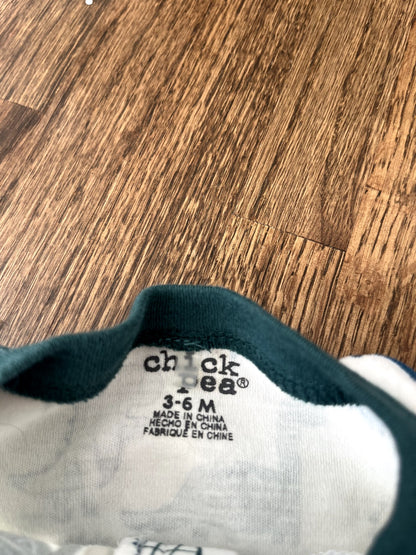 Chick Pea Dino Sleeper 3-6M VGUC, Kids 6 Month (3-6M)