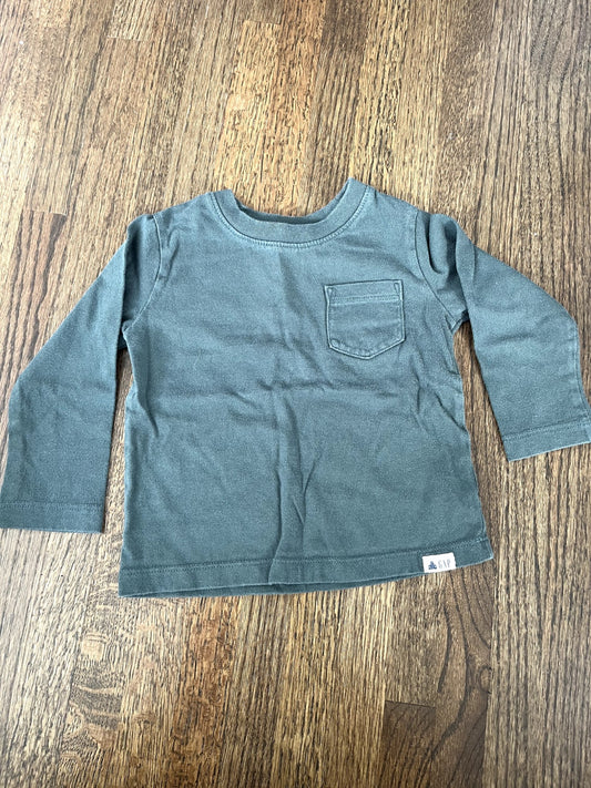 Gap Green Long Sleeve 18-24M VGUC, Kids 24 Month (18-24M)