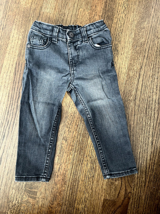 OshKosh Dark Blue/Black Jeans 24M VGUC, Kids 24 Month (18-24M)