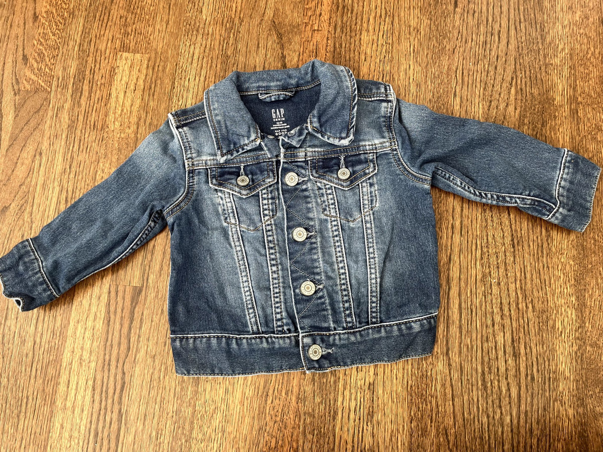 Gap Jean Jacket EUC 12-18M, Kids 18 Month (12-18M)