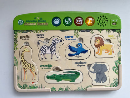 LeapFrog Animal Puzzle VGUC MSRP $23