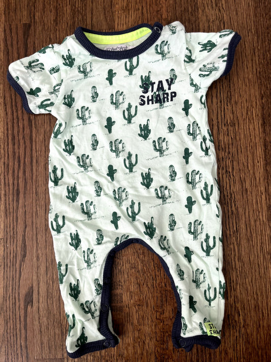 Cactus Onesie 1M EUC, Kids Newborn