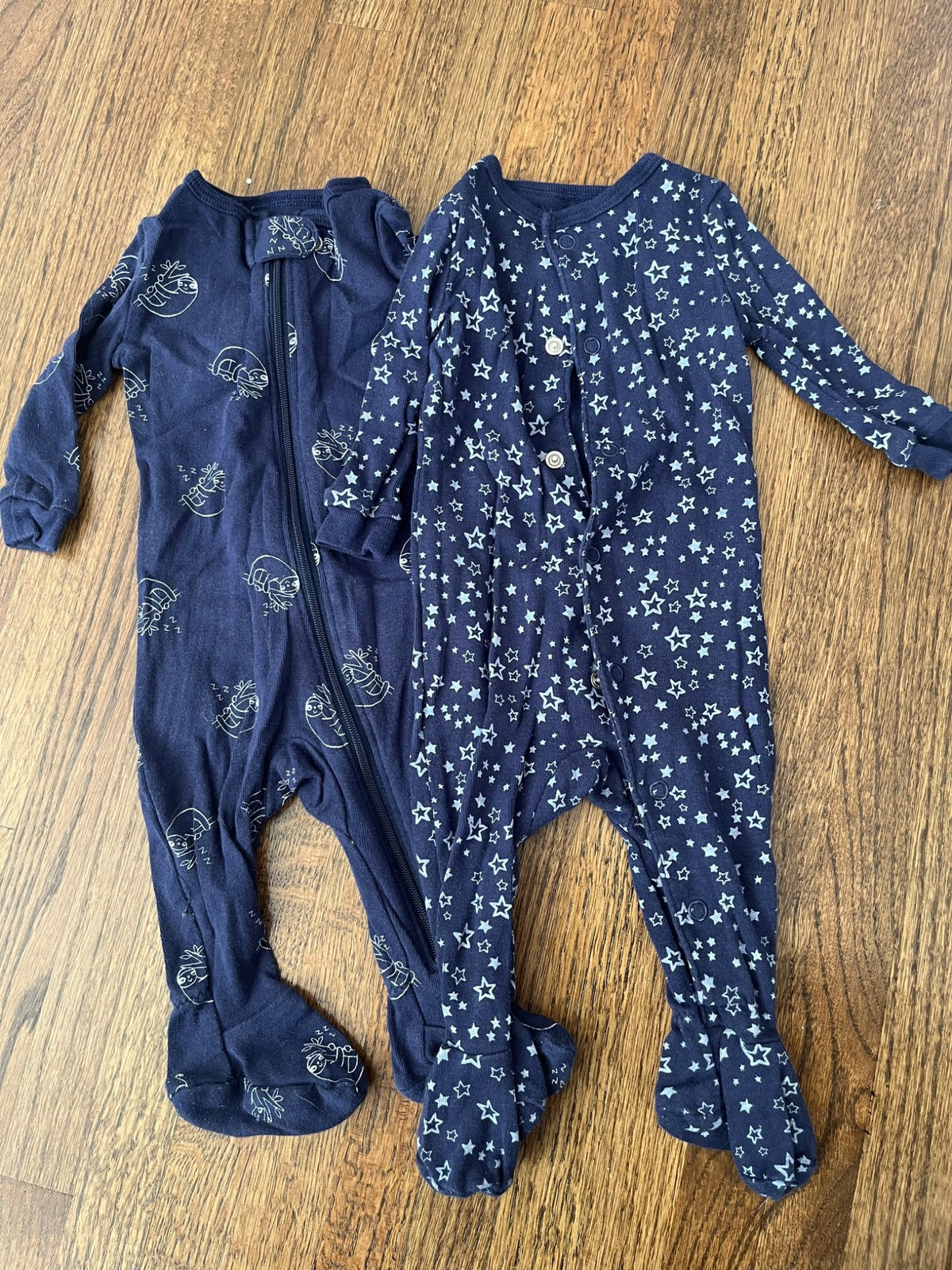 Joe Fresh 0-3M Sleepers 2Pk VGUC, Kids 3 Month (0-3M)