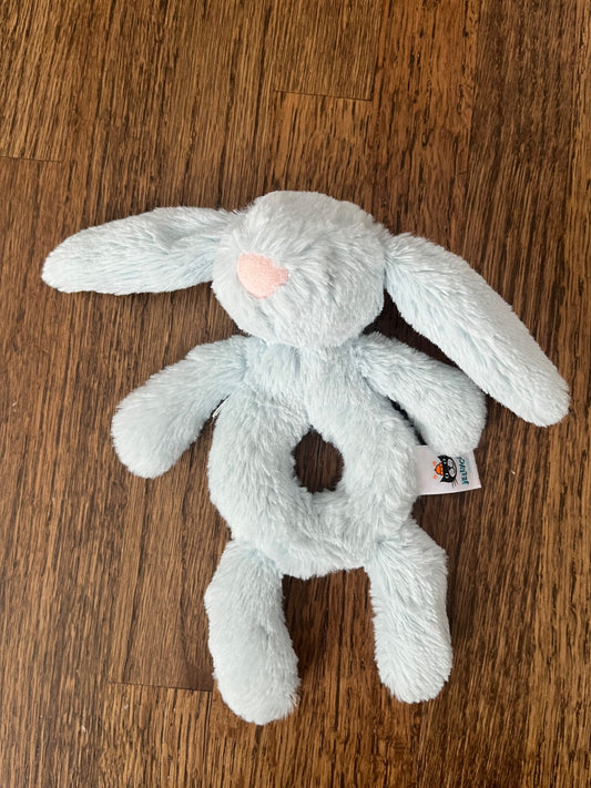 Jelly Cat Bunny Ring Rattle VGUC MSRP $32