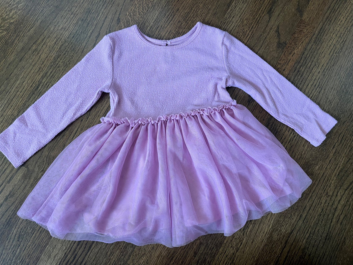 Purple Dress VGUC Size 2T, Kids 2T