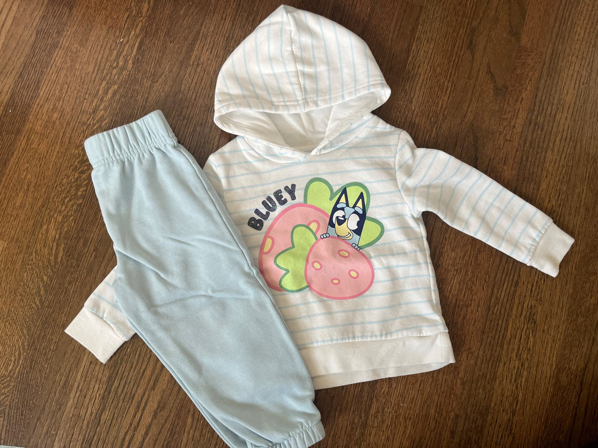 Bluey Outfit VGUC Size 2T, Kids 2T