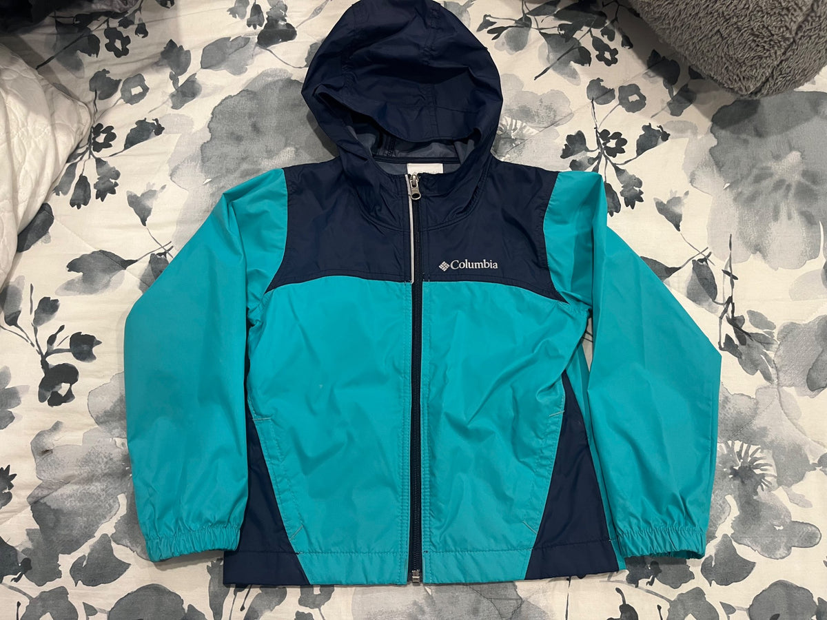 Columbia Rain Jacket XXS EUC , Kids 4/4T