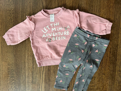 H&M Adventure Outfit 9-12M VGUC, Kids 12 Month (9-12M)