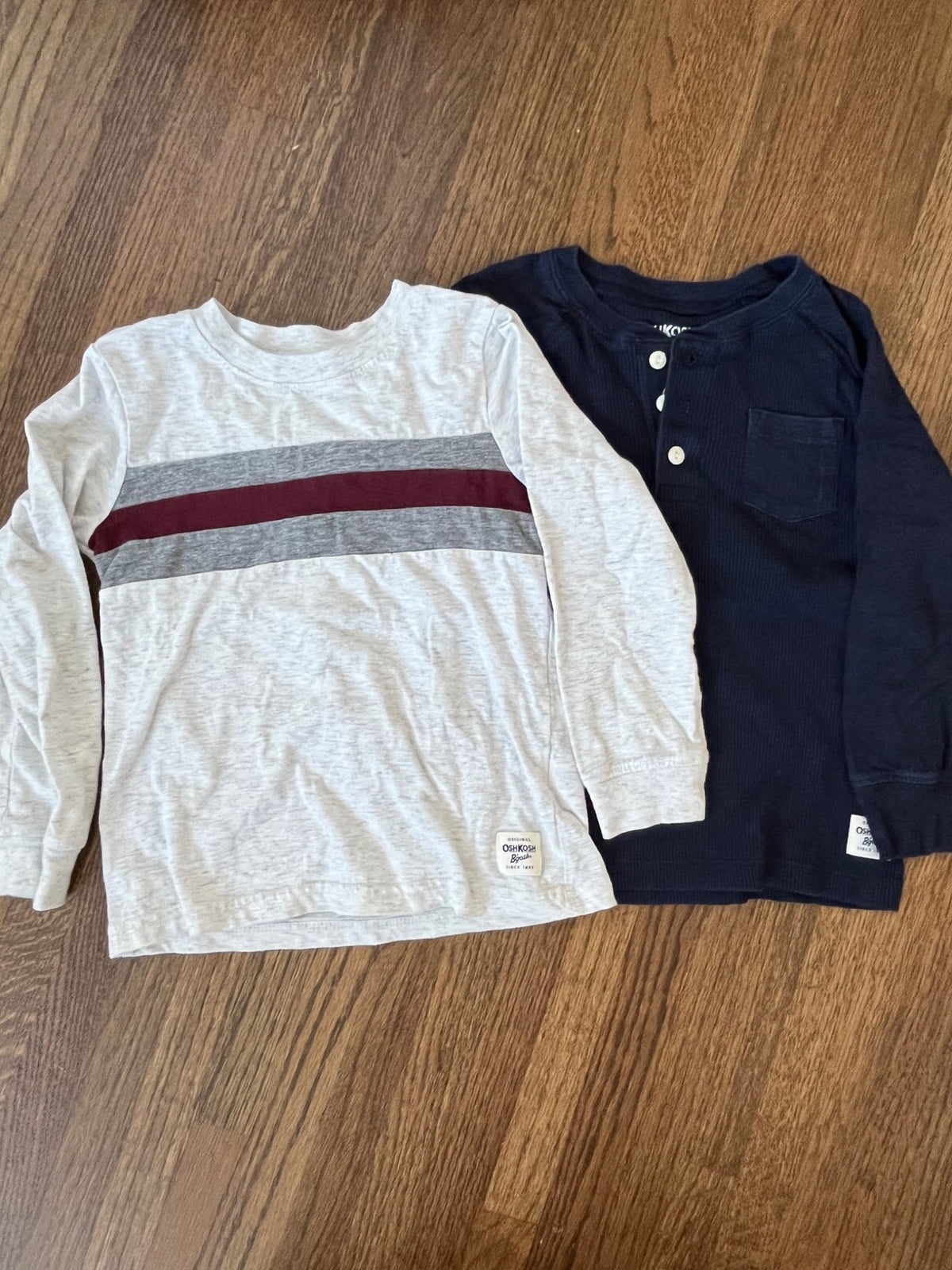 OshKosh Long Sleeve Shirts 5T VGUC, Kids 5/5T