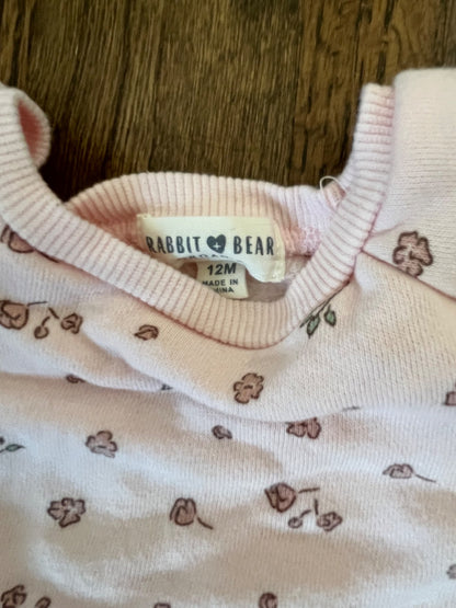Rabbit + Bear Sweatsuit VGUC 12M, Kids 12 Month (9-12M)