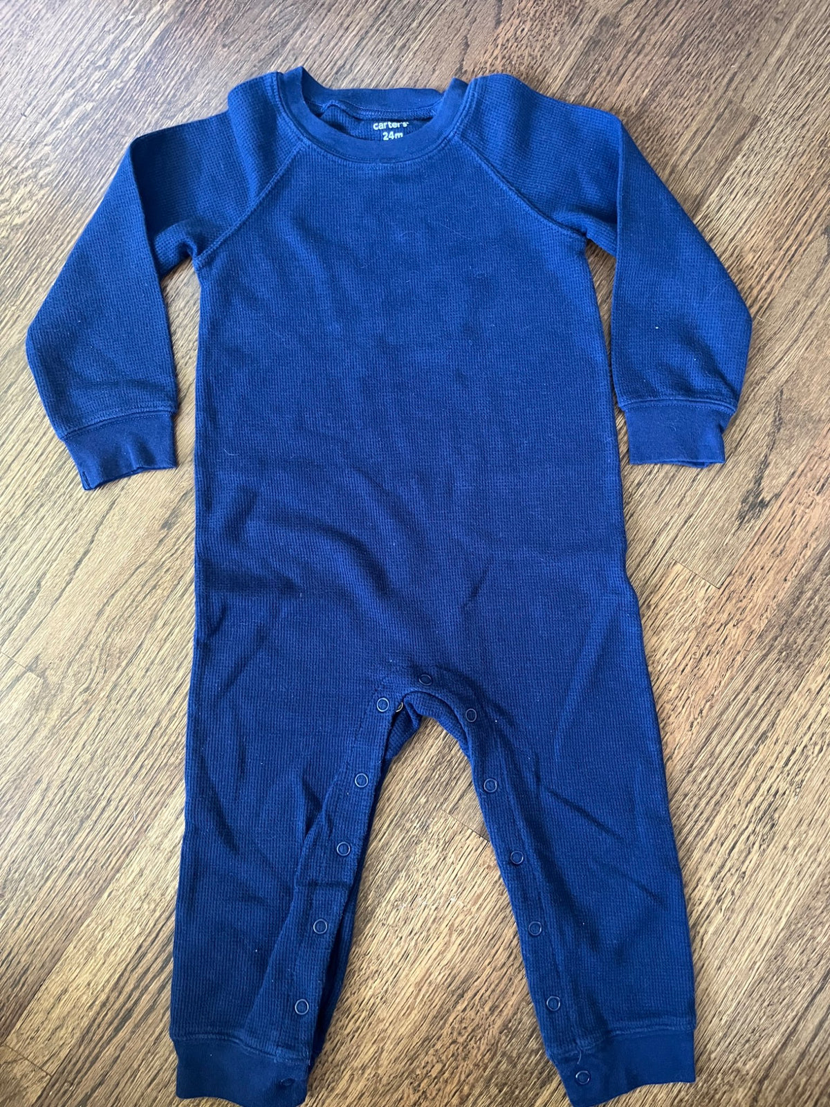 Carter's One Piece Blue Romper 24M VGUC, Kids 24 Month (18-24M)
