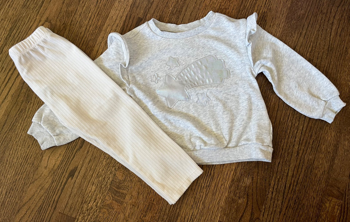Old Navy Shooting Star Outfit VGUC 18-24M, Kids 24 Month (18-24M)
