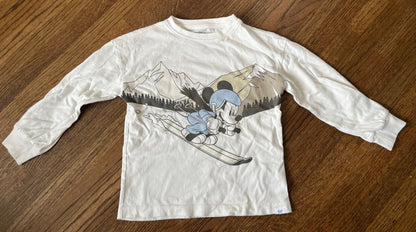 Baby Gap Mickey Mouse Long Sleeve EUC 4T, Kids 4/4T