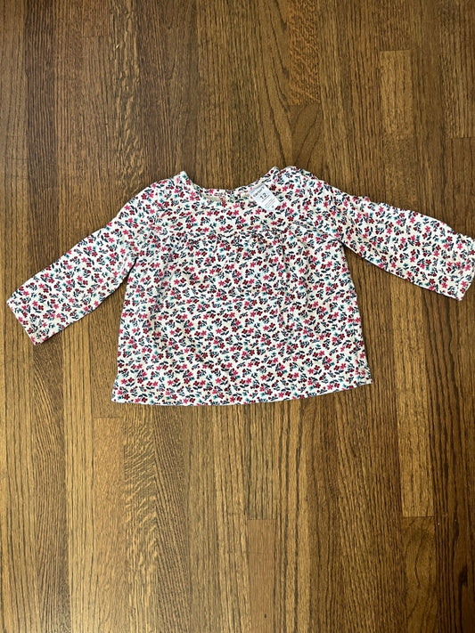 Carter’s Floral Top 12M VGUC, Kids 12 Month (9-12M)