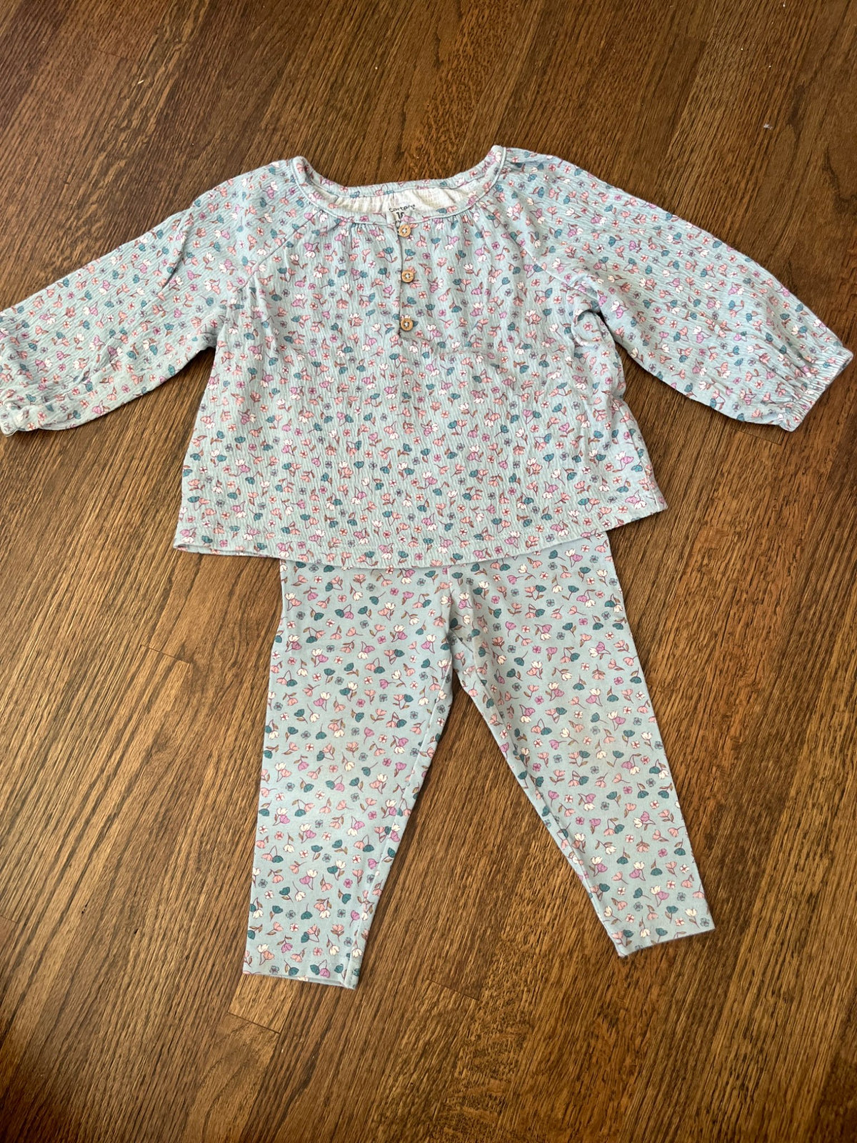 Carter’s Floral Outfit 18M VGUC, Kids 18 Month (12-18M)