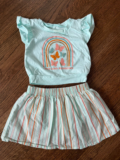 Carter’s Top and Skirt Outfit 18M VGUC, Kids 18 Month (12-18M)