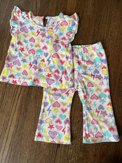 Baby Gap Colourful Outfit VGUC 12-18M, Kids 18 Month (12-18M)