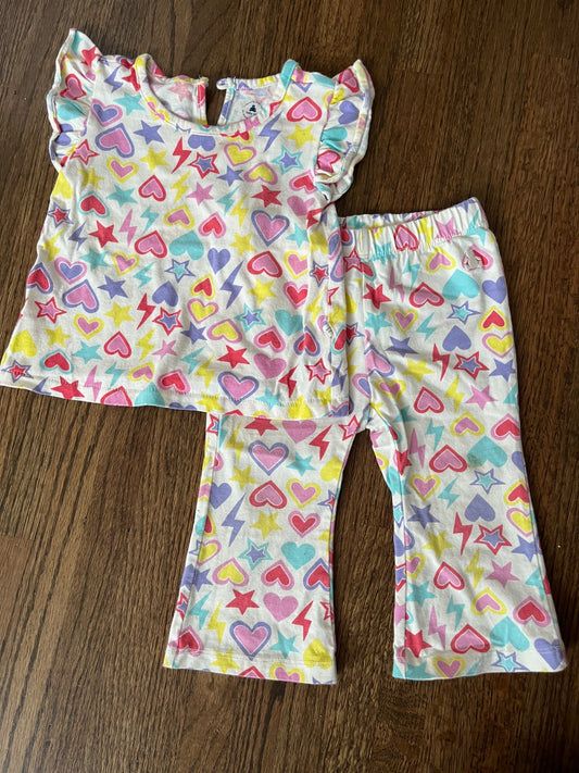 Baby Gap Colourful Outfit VGUC 12-18M, Kids 18 Month (12-18M)
