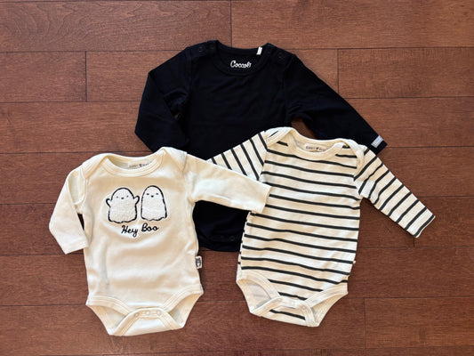 Halloween Onesies Bundle, Kids 3 Month (0-3M)