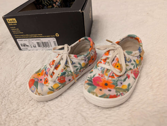 Rifle Paper Co. Keds - Size baby 3M. , Shoes 3 (Baby: 0-12 mth)