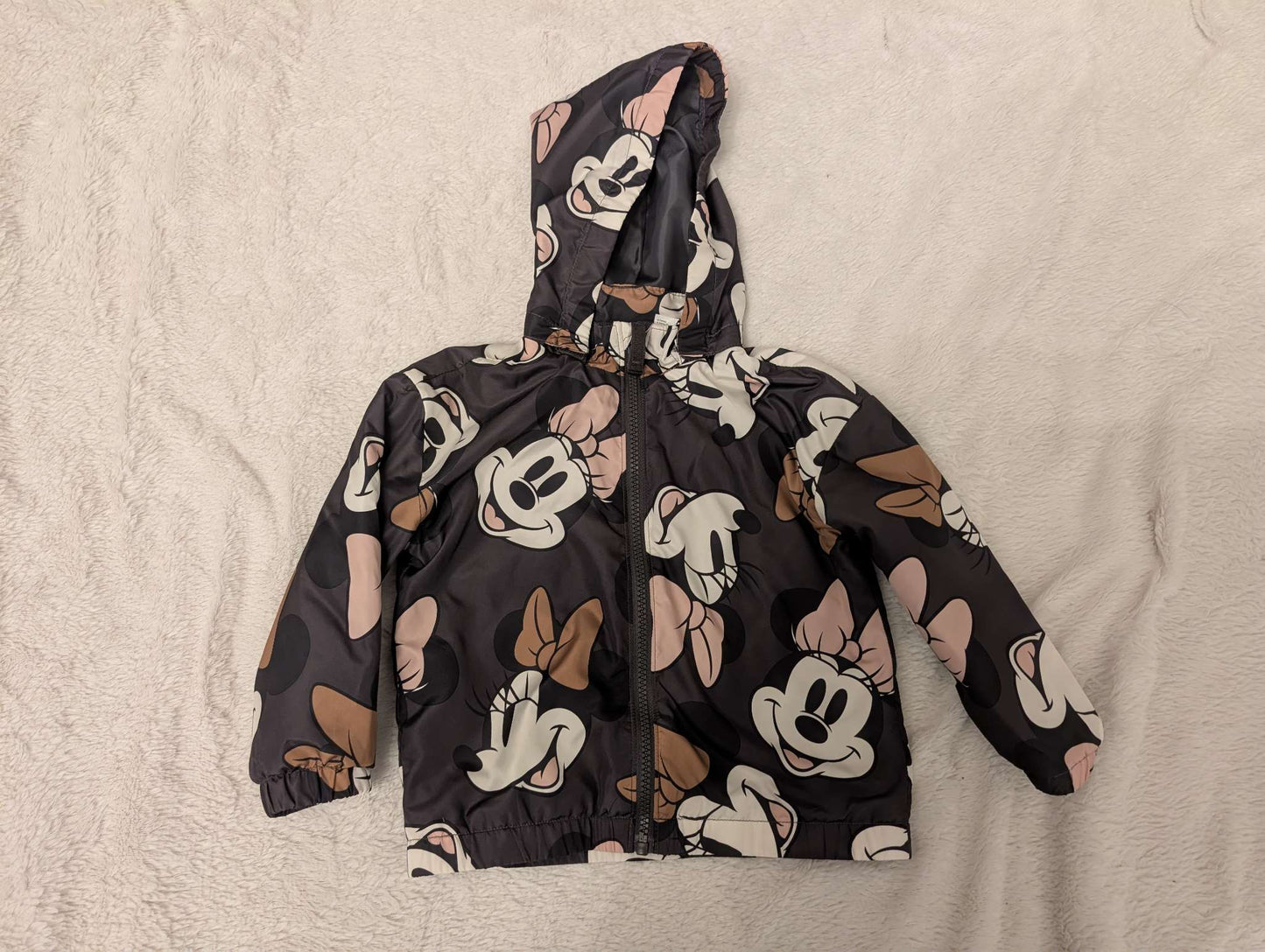 Minnie Mouse by H&M fleece lined light jacket - 3T, Kids 3T