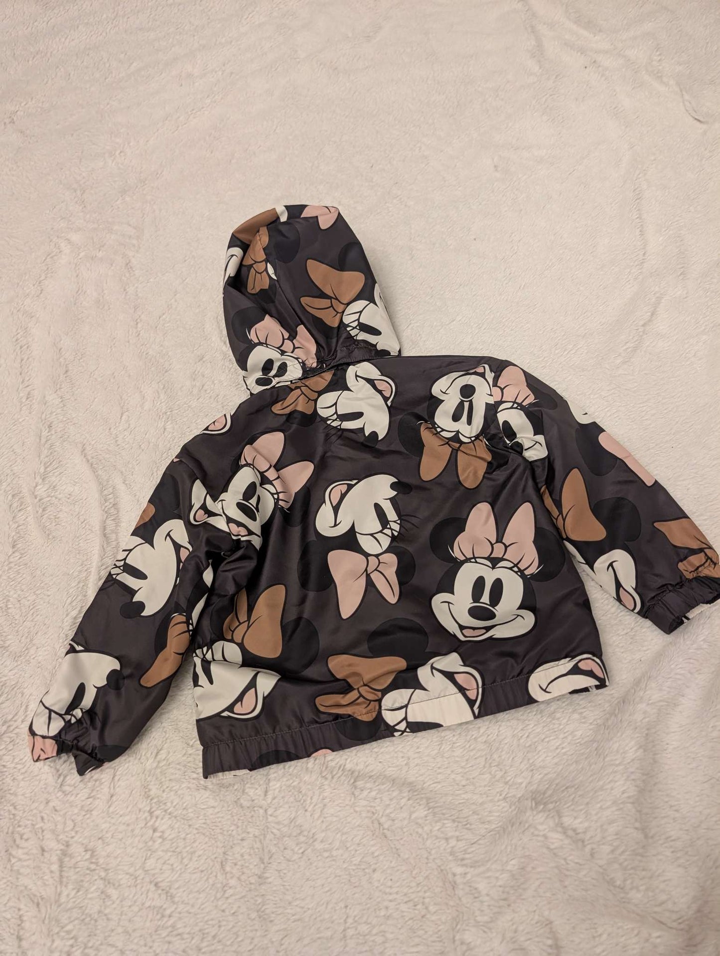 Minnie Mouse by H&M fleece lined light jacket - 3T, Kids 3T