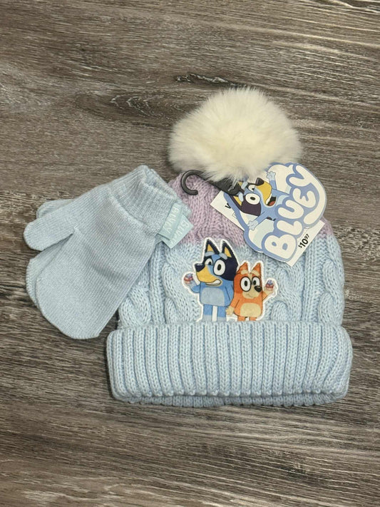 Bluey Toddler Hat/Gloves set. New. (B)