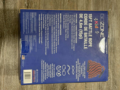 Kidzone - 15ft Tug of war battle rope toy/game. New in Box