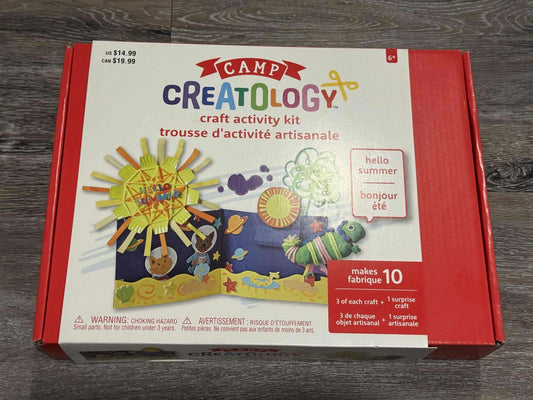 Camp Creatology Craft Activity Kit - New in Box