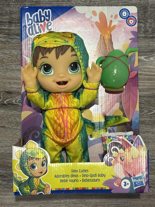Dino Cuties - Baby Alive Dinosaur Doll, New in Box (A)