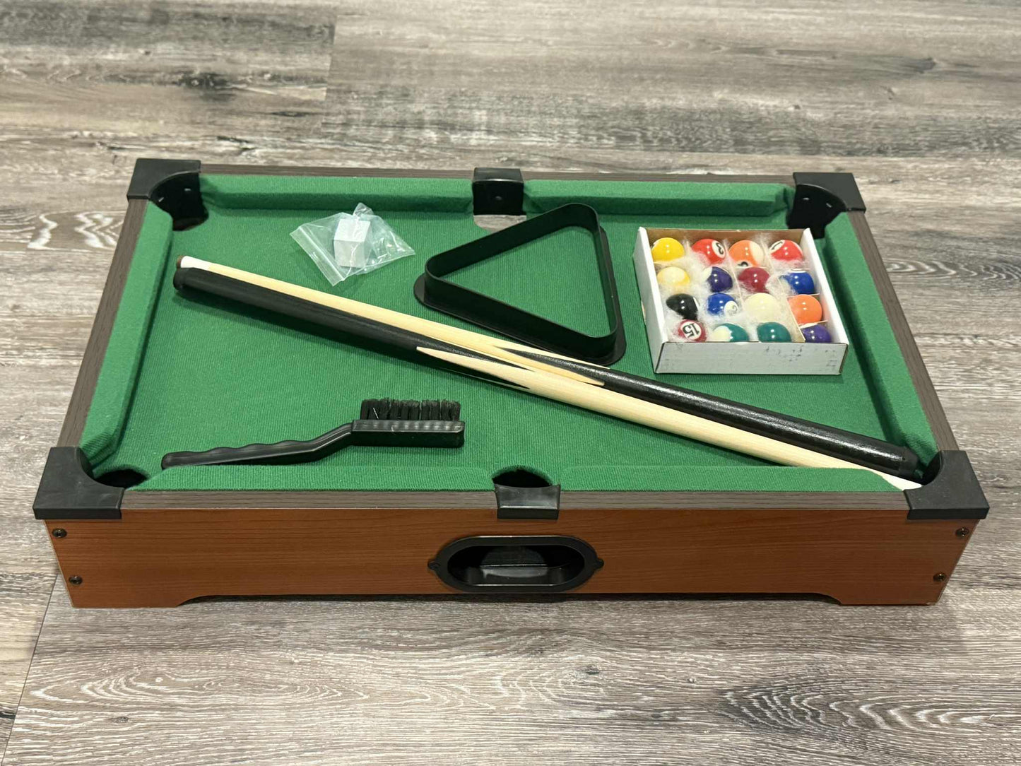 Mini Billiards Game, Arcade Pool Table, Family Game Room Set