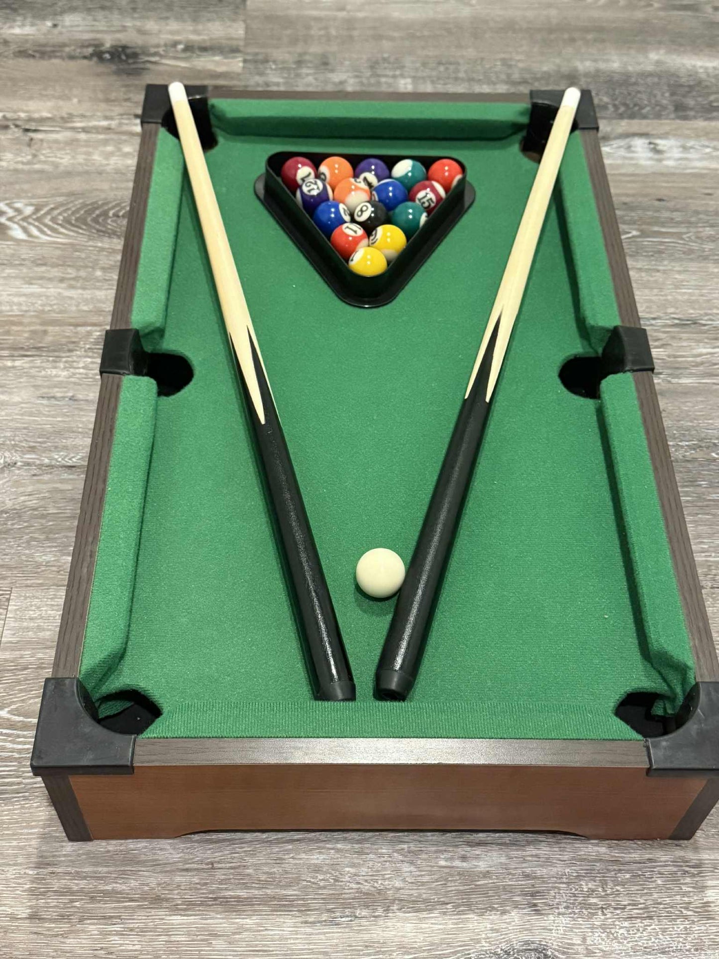 Mini Billiards Game, Arcade Pool Table, Family Game Room Set