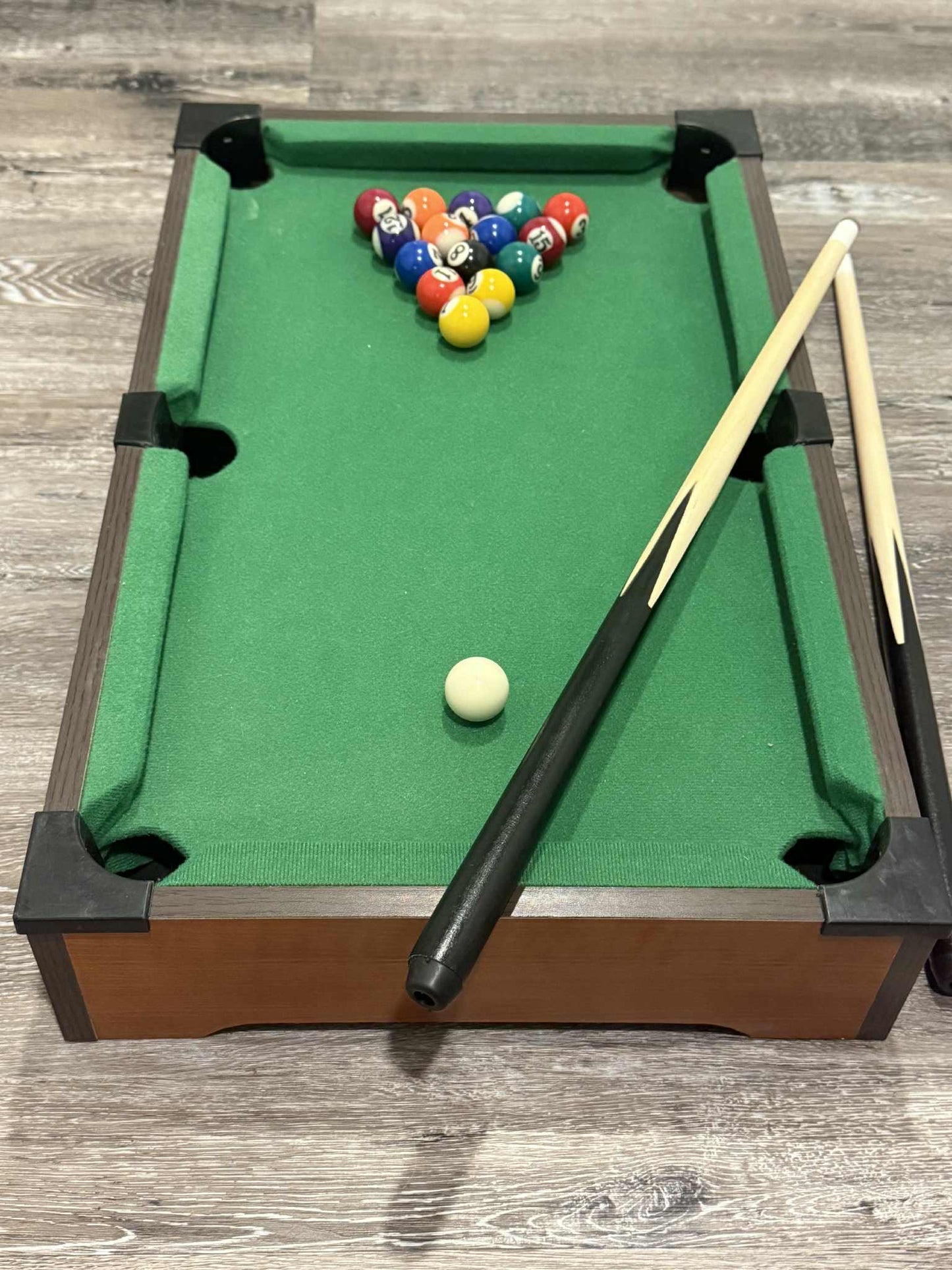 Mini Billiards Game, Arcade Pool Table, Family Game Room Set