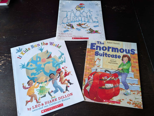 3 x Scholastic Books