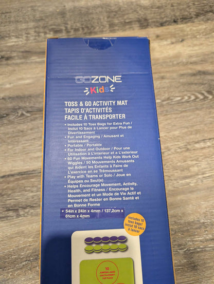 Gozone Kids - Toss & Go Activity Mat. New in box.