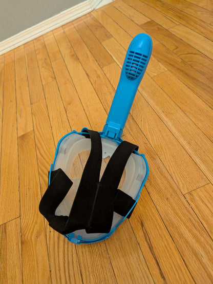 Zipoute - Blue Shark Snorkel Mask. Original Price $80