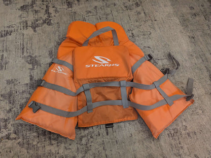 Stearns Youth Life Vest (60-90lbs). Orange. Original price $55
