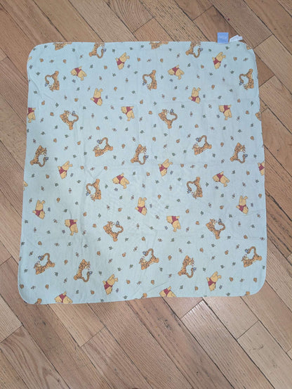 Vintage 90s bundle- Disney Classic Pooh Sleeper and Receiving Blanket, Kids Newborn