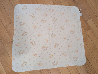 Vintage 90s bundle- Disney Classic Pooh Sleeper and Receiving Blanket, Kids Newborn