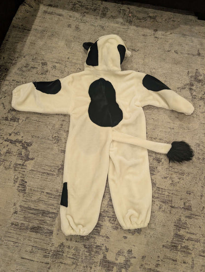 Cow Halloween Costume - Approx 6T, Kids 6/6X (extra small)