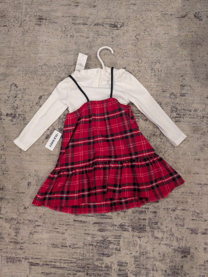 Old Navy - Christmas/Winter Dress + Undershirt - NWT. 12-18 months , Kids 18 Month (12-18M)