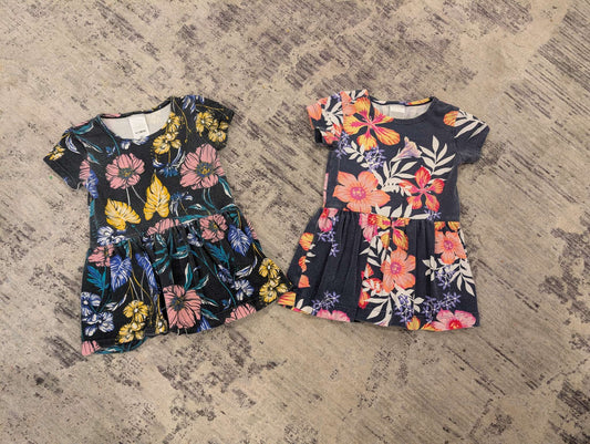 2 x Bonds Bodysuit Dresses in Size 0 (6-12 months) , Kids 12 Month (9-12M)