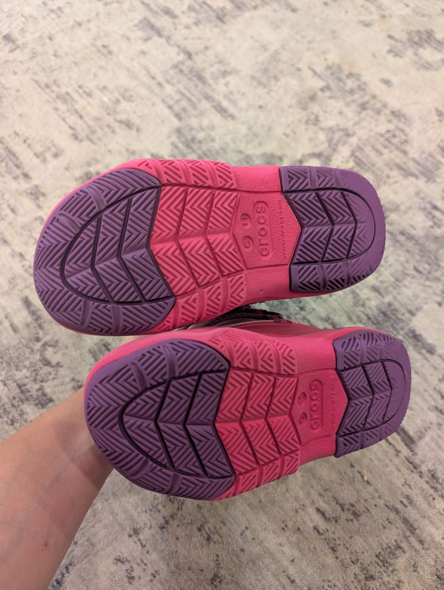 Crocs Swiftwater Waterproof Snowboot - Size 11. MSRP $89.99, Shoes 11 (Toddler:2-4yr)