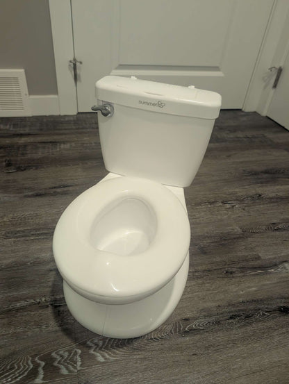 Summer Infant White Potty with Flushing Sound. MSRP $40