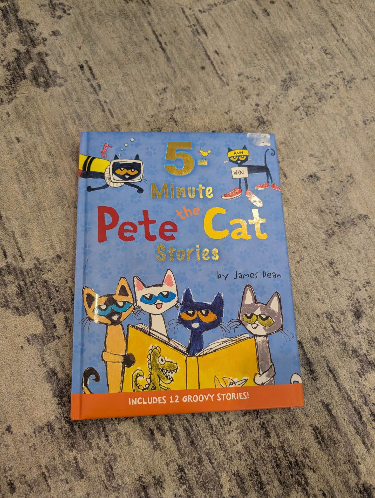 Pete The Cat - Hardcover 5 minute stories