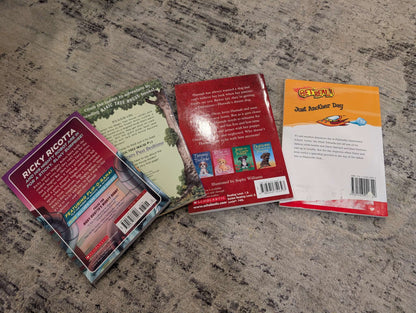 Bundle of 4 soft cover books