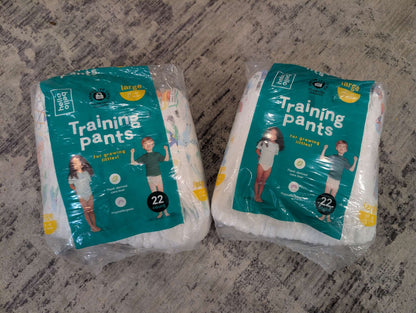 2 packets of Sealed Hello Bello Training Pants Pull Ups. Size 3T/4T. 44 in total
