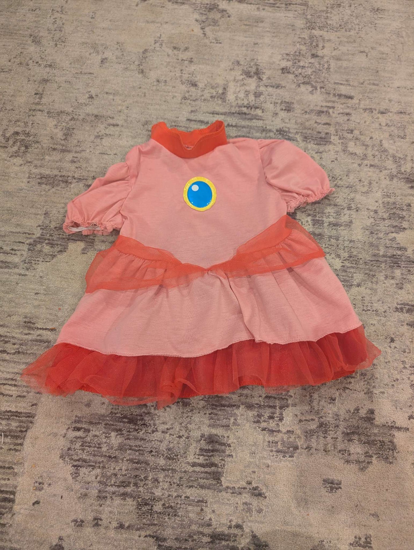Super Mario Princess Peach Costume (12-18m), Kids 18 Month (12-18M)