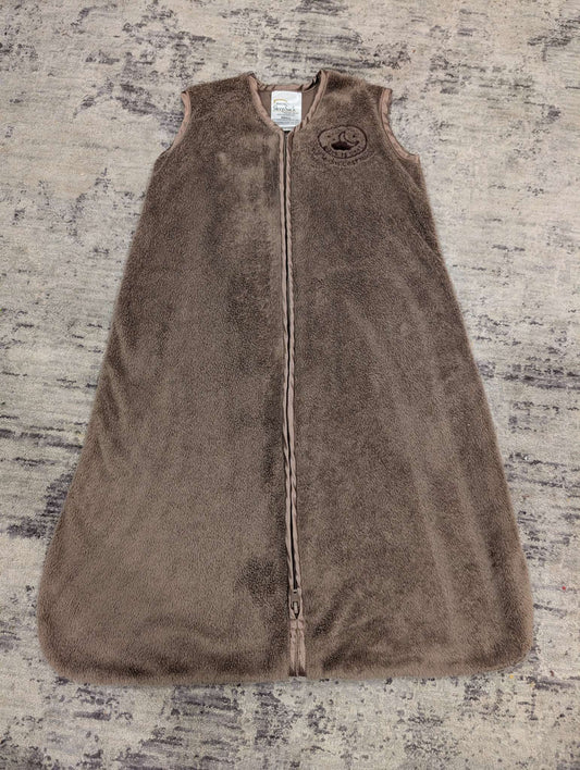 Halo - Brown Fleece Sleep Sack, 0-6 Months (Small)
