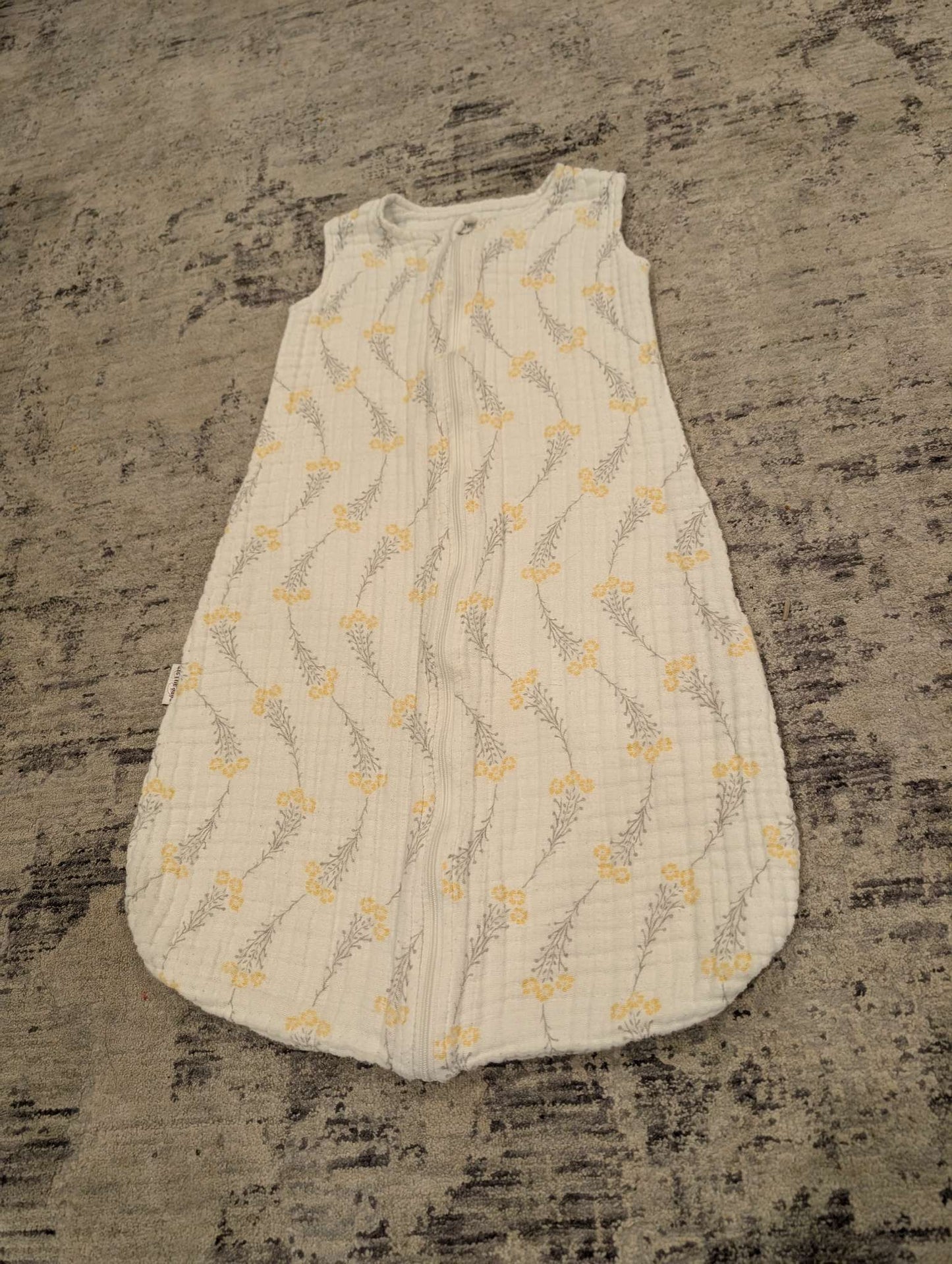 Bebe Au Lait - Floral Muslin Sleepsack. 6-12 months , 6-12 Months (Medium)